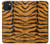 S0576 Tiger Skin Hülle Schutzhülle Taschen für iPhone 15 Plus
