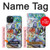 S0588 Wall Graffiti Hülle Schutzhülle Taschen für iPhone 15 Plus