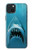 S0830 White Shark Hülle Schutzhülle Taschen für iPhone 15 Plus