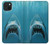 S0830 White Shark Hülle Schutzhülle Taschen für iPhone 15 Plus