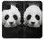 S1072 Panda Bear Hülle Schutzhülle Taschen für iPhone 15 Plus