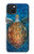 S1249 Blue Sea Turtle Hülle Schutzhülle Taschen für iPhone 15 Plus