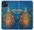 S1249 Blue Sea Turtle Hülle Schutzhülle Taschen für iPhone 15 Plus