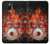 S1431 Skull Drum Fire Rock Hülle Schutzhülle Taschen für iPhone 15 Plus
