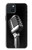 S1672 Retro Microphone Jazz Music Hülle Schutzhülle Taschen für iPhone 15 Plus