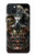 S1685 Steampunk Skull Head Hülle Schutzhülle Taschen für iPhone 15 Plus
