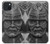 S1827 Japan Samurai Helmet Hülle Schutzhülle Taschen für iPhone 15 Plus