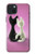 S1832 Love Cat Hülle Schutzhülle Taschen für iPhone 15 Plus