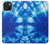 S1869 Tie Dye Blue Hülle Schutzhülle Taschen für iPhone 15 Plus