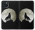 S1981 Wolf Howling at The Moon Hülle Schutzhülle Taschen für iPhone 15 Plus