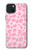 S2213 Pink Leopard Pattern Hülle Schutzhülle Taschen für iPhone 15 Plus