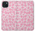 S2213 Pink Leopard Pattern Hülle Schutzhülle Taschen für iPhone 15 Plus