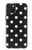 S2299 Black Polka Dots Hülle Schutzhülle Taschen für iPhone 15 Plus