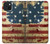 S2349 Old American Flag Hülle Schutzhülle Taschen für iPhone 15 Plus
