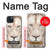 S2399 White Lion Face Hülle Schutzhülle Taschen für iPhone 15 Plus
