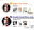 S2406 Slot Machine Lucky 777 Hülle Schutzhülle Taschen für iPhone 15 Plus