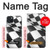 S2408 Checkered Winner Flag Hülle Schutzhülle Taschen für iPhone 15 Plus