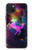 S2486 Rainbow Unicorn Nebula Space Hülle Schutzhülle Taschen für iPhone 15 Plus