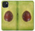 S2552 Avocado Fruit Hülle Schutzhülle Taschen für iPhone 15 Plus