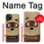S2825 Cute Cartoon Raccoon Hülle Schutzhülle Taschen für iPhone 15 Plus
