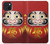 S2839 Japan Daruma Doll Hülle Schutzhülle Taschen für iPhone 15 Plus