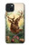 S2841 Vintage Reindeer Christmas Hülle Schutzhülle Taschen für iPhone 15 Plus