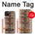 S2875 Rattle Snake Skin Graphic Printed Hülle Schutzhülle Taschen für iPhone 15 Plus