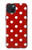 S2951 Red Polka Dots Hülle Schutzhülle Taschen für iPhone 15 Plus