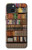 S3154 Bookshelf Hülle Schutzhülle Taschen für iPhone 15 Plus