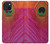 S3201 Pink Peacock Feather Hülle Schutzhülle Taschen für iPhone 15 Plus