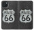 S3207 Route 66 Sign Hülle Schutzhülle Taschen für iPhone 15 Plus