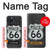 S3207 Route 66 Sign Hülle Schutzhülle Taschen für iPhone 15 Plus