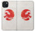 S3237 Waves Japan Flag Hülle Schutzhülle Taschen für iPhone 15 Plus