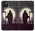 S3262 Grim Reaper Night Moon Cemetery Hülle Schutzhülle Taschen für iPhone 15 Plus