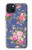 S3265 Vintage Flower Pattern Hülle Schutzhülle Taschen für iPhone 15 Plus