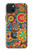 S3272 Colorful Pattern Hülle Schutzhülle Taschen für iPhone 15 Plus