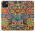 S3272 Colorful Pattern Hülle Schutzhülle Taschen für iPhone 15 Plus
