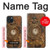 S3401 Clock Gear Steampunk Hülle Schutzhülle Taschen für iPhone 15 Plus