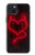 S3682 Devil Heart Hülle Schutzhülle Taschen für iPhone 15 Plus