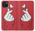 S3701 Mini Heart Love Sign Hülle Schutzhülle Taschen für iPhone 15 Plus