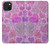 S3710 Pink Love Heart Hülle Schutzhülle Taschen für iPhone 15 Plus