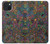S3815 Psychedelic Art Hülle Schutzhülle Taschen für iPhone 15 Plus