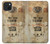 S3954 Vintage Gas Pump Hülle Schutzhülle Taschen für iPhone 15 Plus
