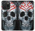 S0223 Vampire Skull Tattoo Hülle Schutzhülle Taschen für iPhone 15 Pro