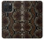 S0553 Snake Skin Hülle Schutzhülle Taschen für iPhone 15 Pro