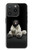 S0878 Black Bear Hülle Schutzhülle Taschen für iPhone 15 Pro