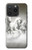 S0933 White Horses Hülle Schutzhülle Taschen für iPhone 15 Pro