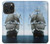 S1096 Sailing Ship in an Ocean Hülle Schutzhülle Taschen für iPhone 15 Pro