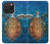 S1249 Blue Sea Turtle Hülle Schutzhülle Taschen für iPhone 15 Pro