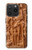 S1307 Fish Wood Carving Graphic Printed Hülle Schutzhülle Taschen für iPhone 15 Pro